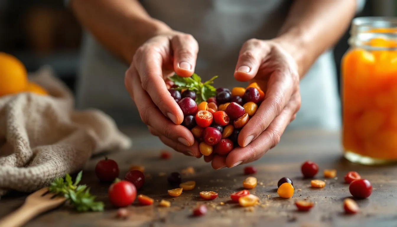 Editorial photograph representing the concept of preservation (food)