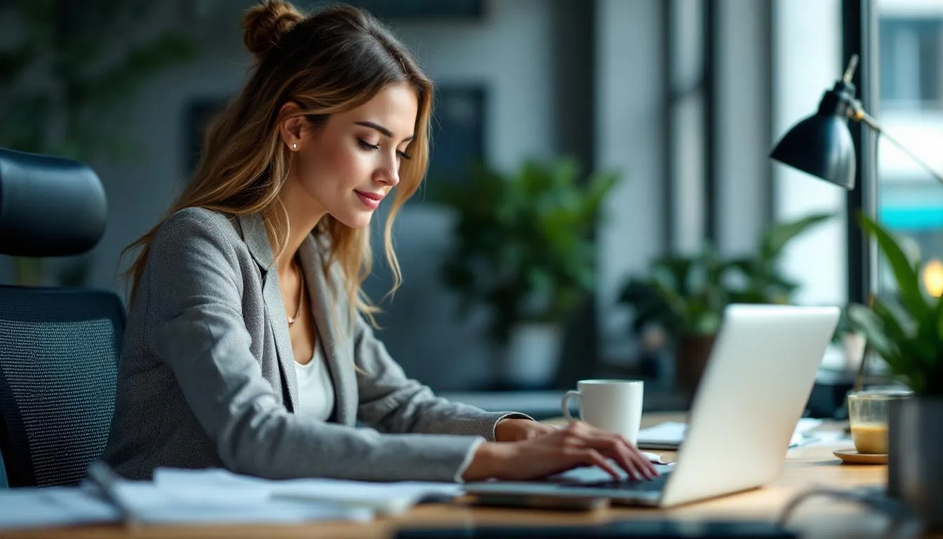 Editorial photograph representing the concept of productivity