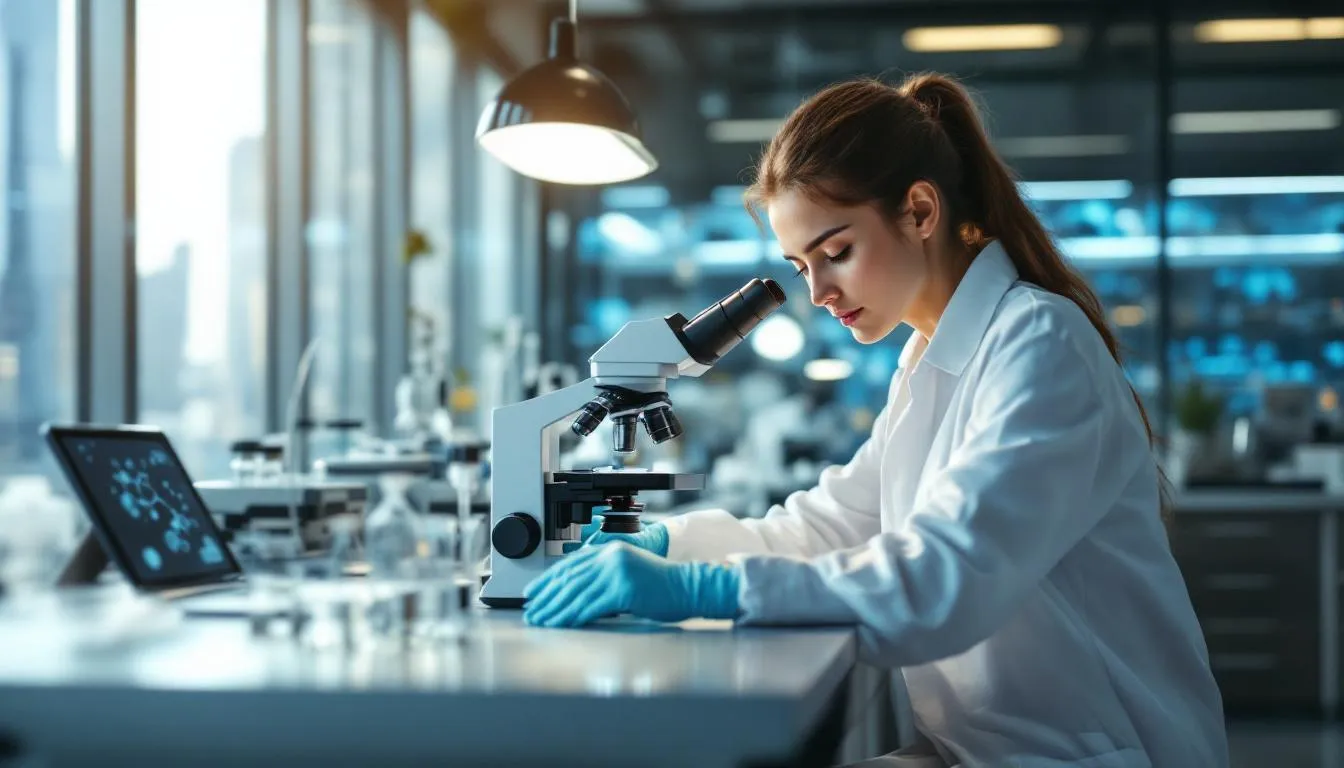 Editorial photograph representing the concept of protein chemistry