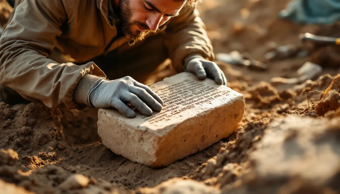 Editorial photograph representing the concept of protohistory