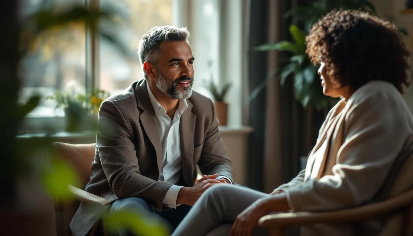 Editorial photograph representing the concept of psychotherapy
