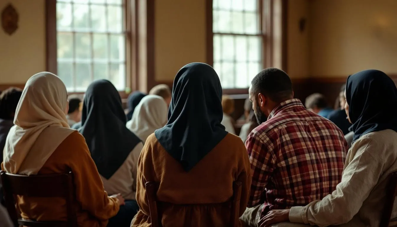 Editorial photograph representing the concept of quakerism