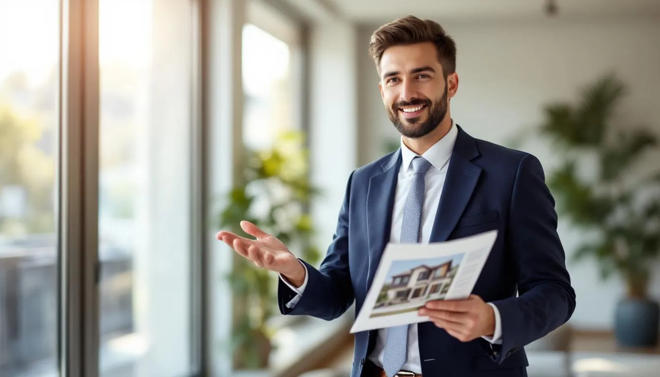 Editorial photograph representing the concept of real estate investing