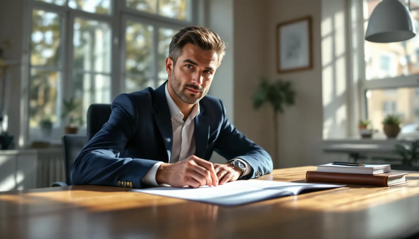 Editorial photograph representing the concept of real estate law