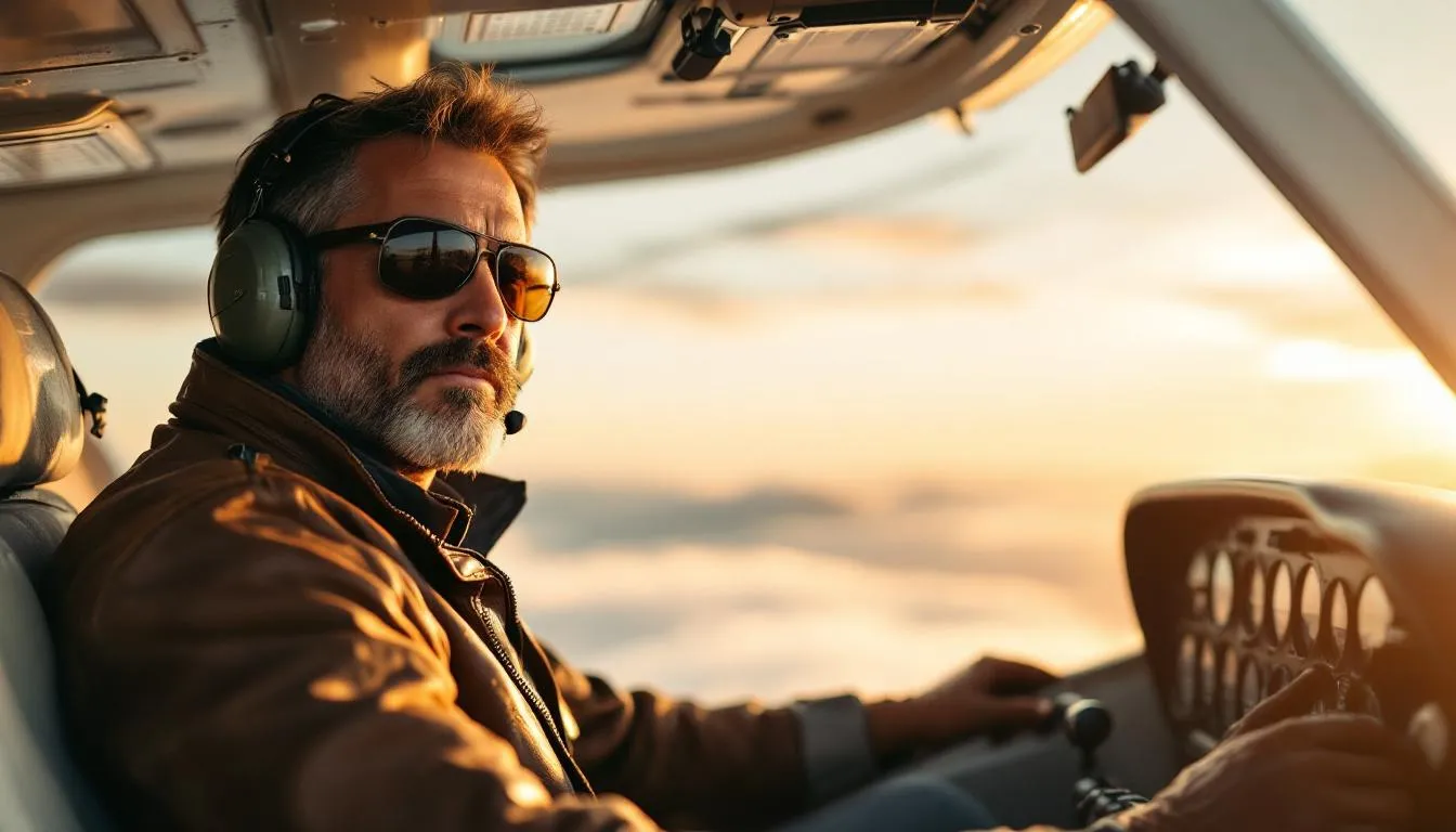 Editorial photograph representing the concept of recreational flying