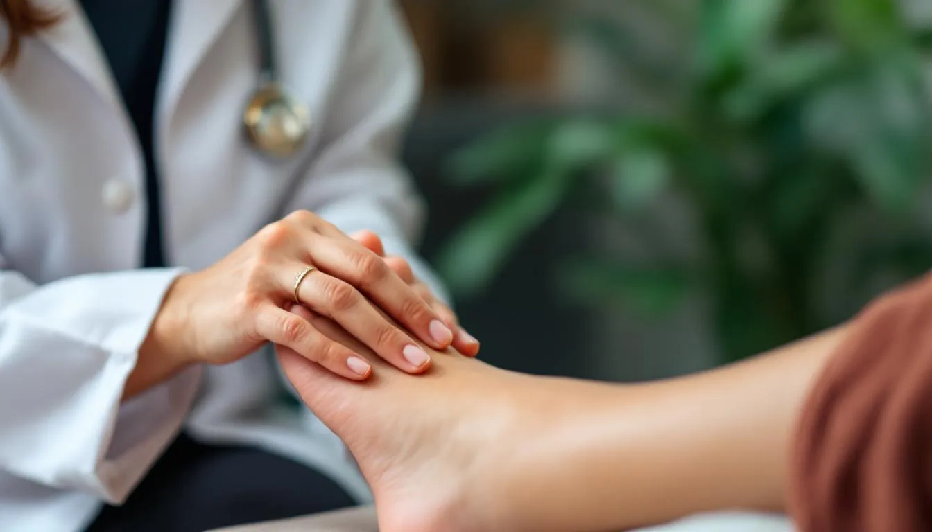 Editorial photograph representing the concept of reflexology