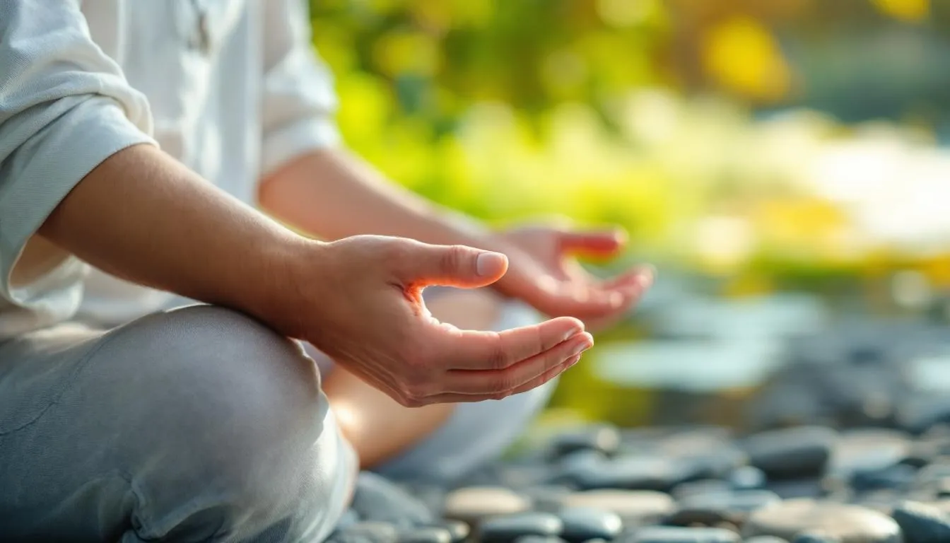 Editorial photograph representing the concept of relaxation techniques