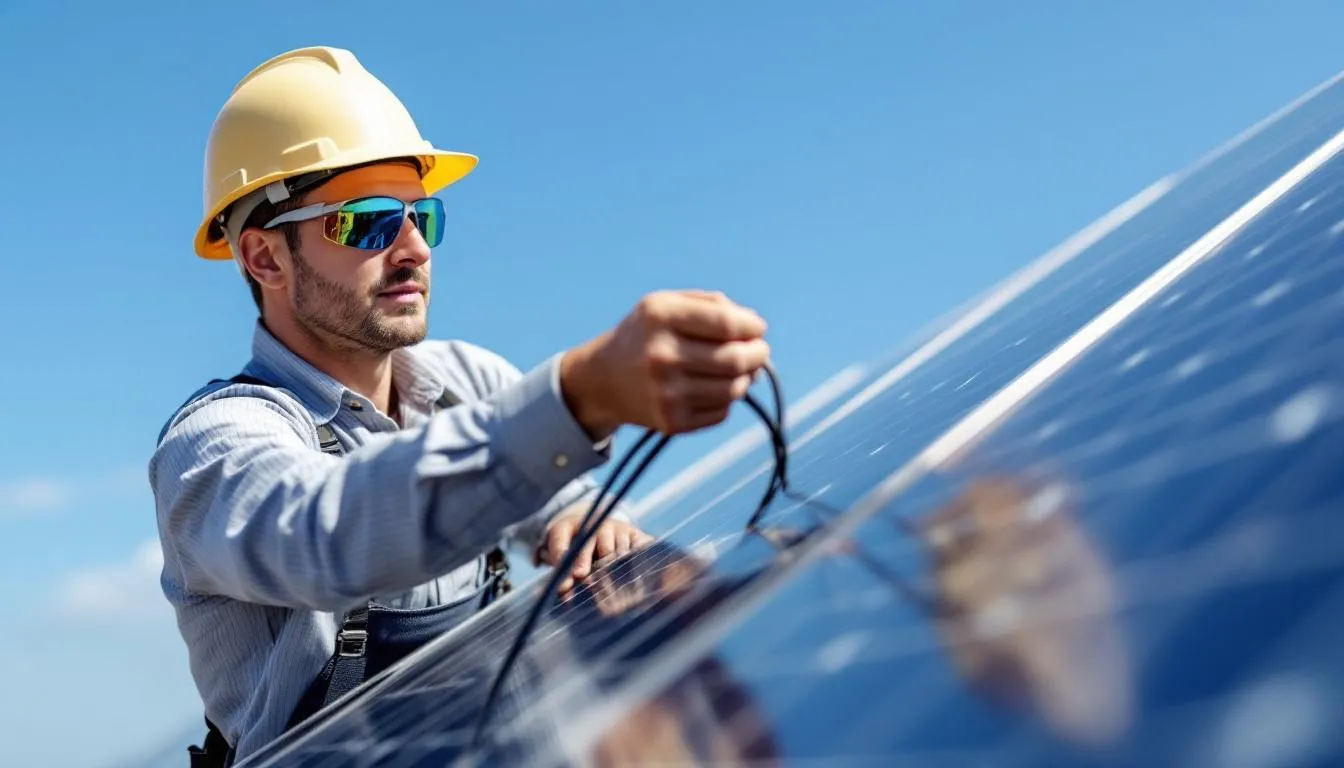 Editorial photograph representing the concept of renewable energy