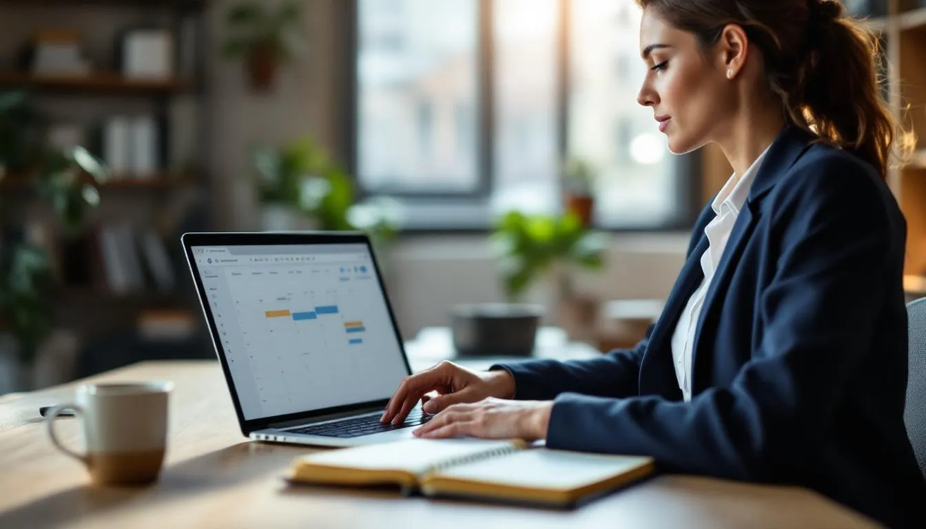 Editorial photograph representing the concept of scheduling