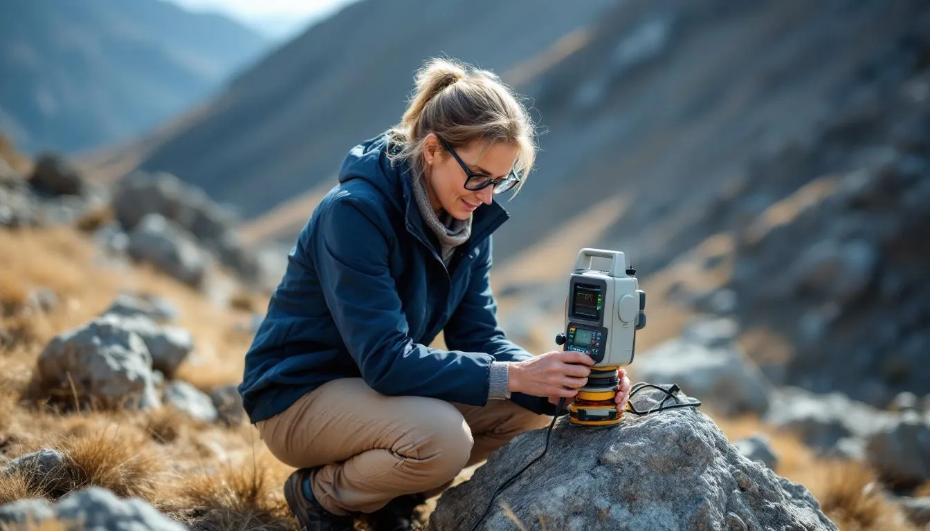 Editorial photograph representing the concept of seismology