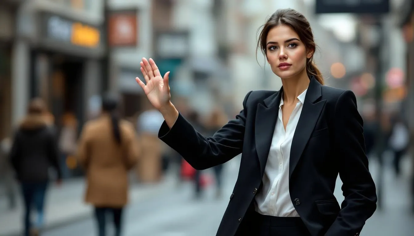 Editorial photograph representing the concept of self-defense