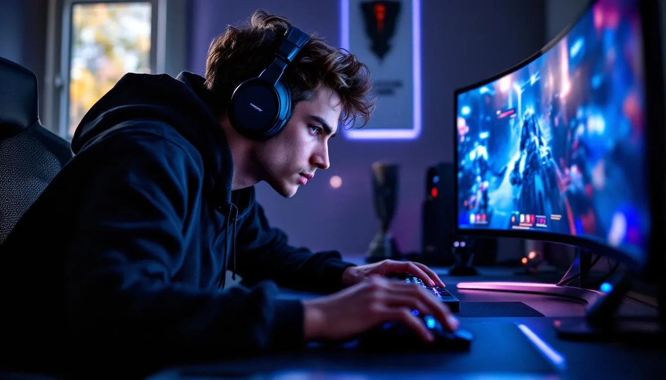 Editorial photograph representing the concept of skill-based gaming