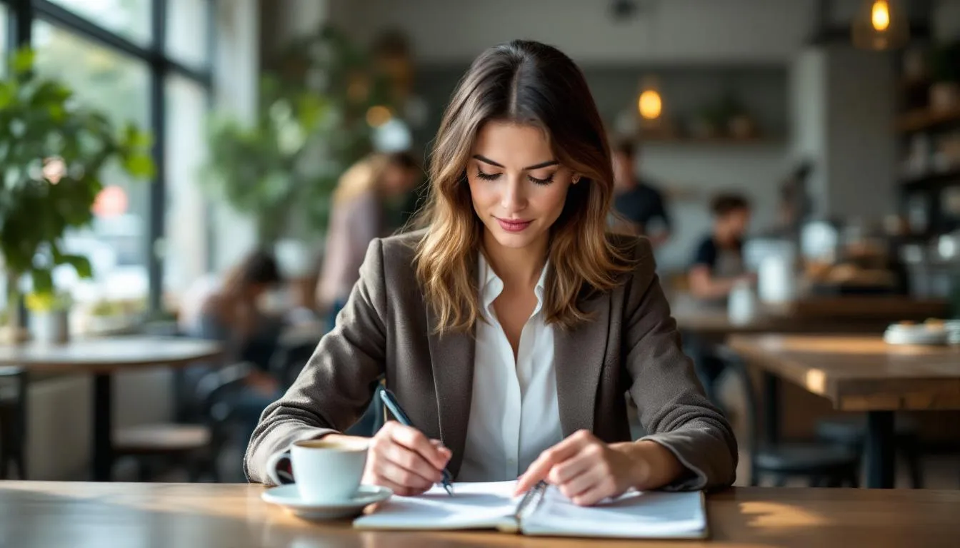 Editorial photograph representing the concept of small business management