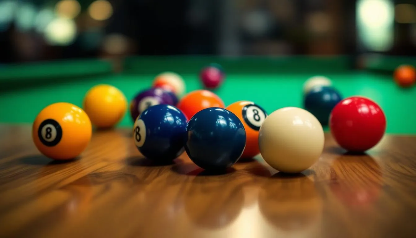 Editorial photograph representing the concept of snooker