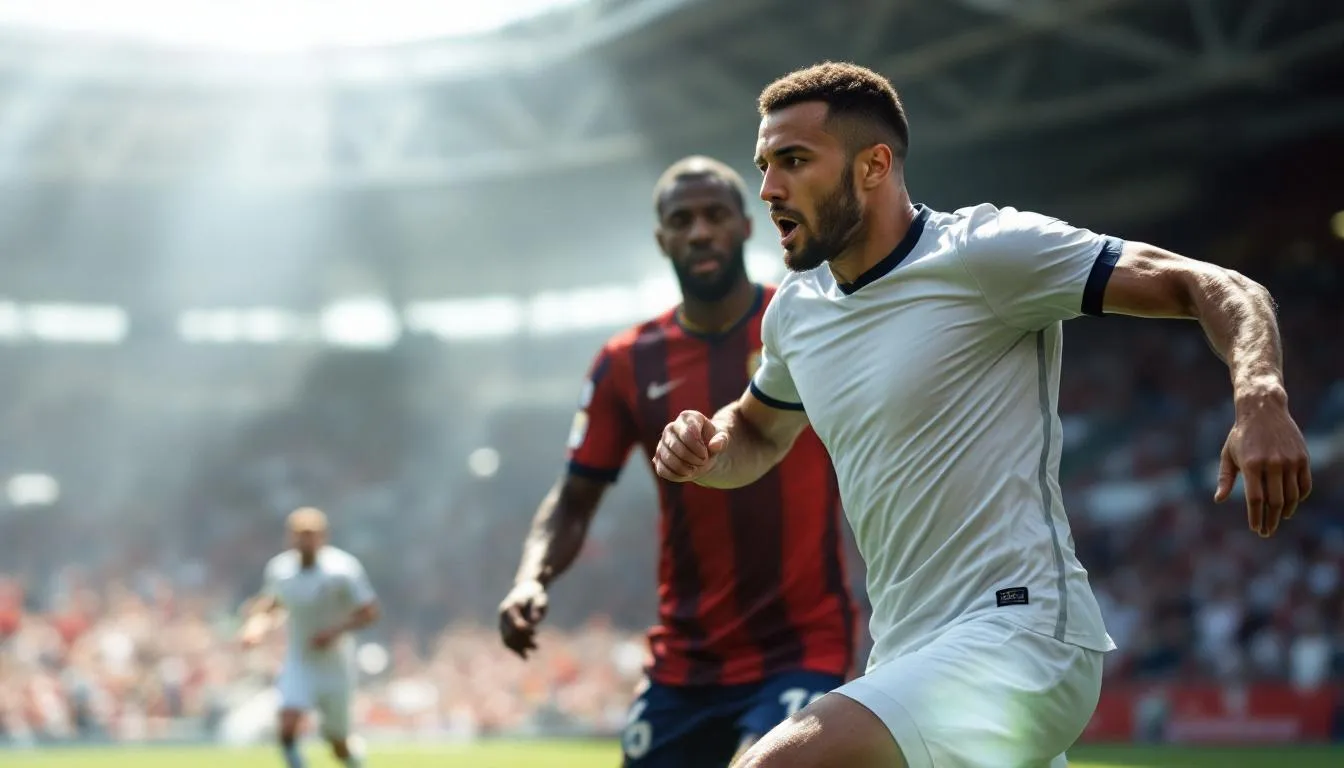 Editorial photograph representing the concept of soccer