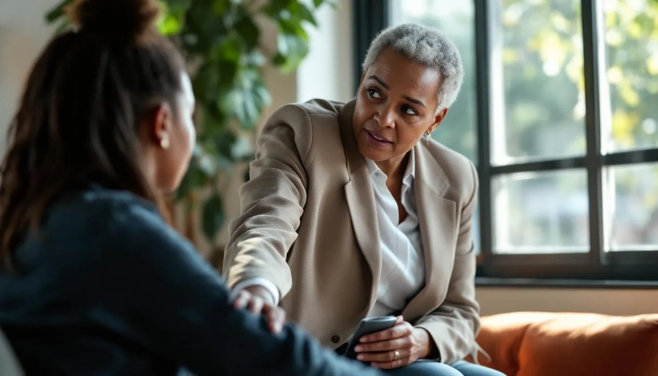Editorial photograph representing the concept of social work