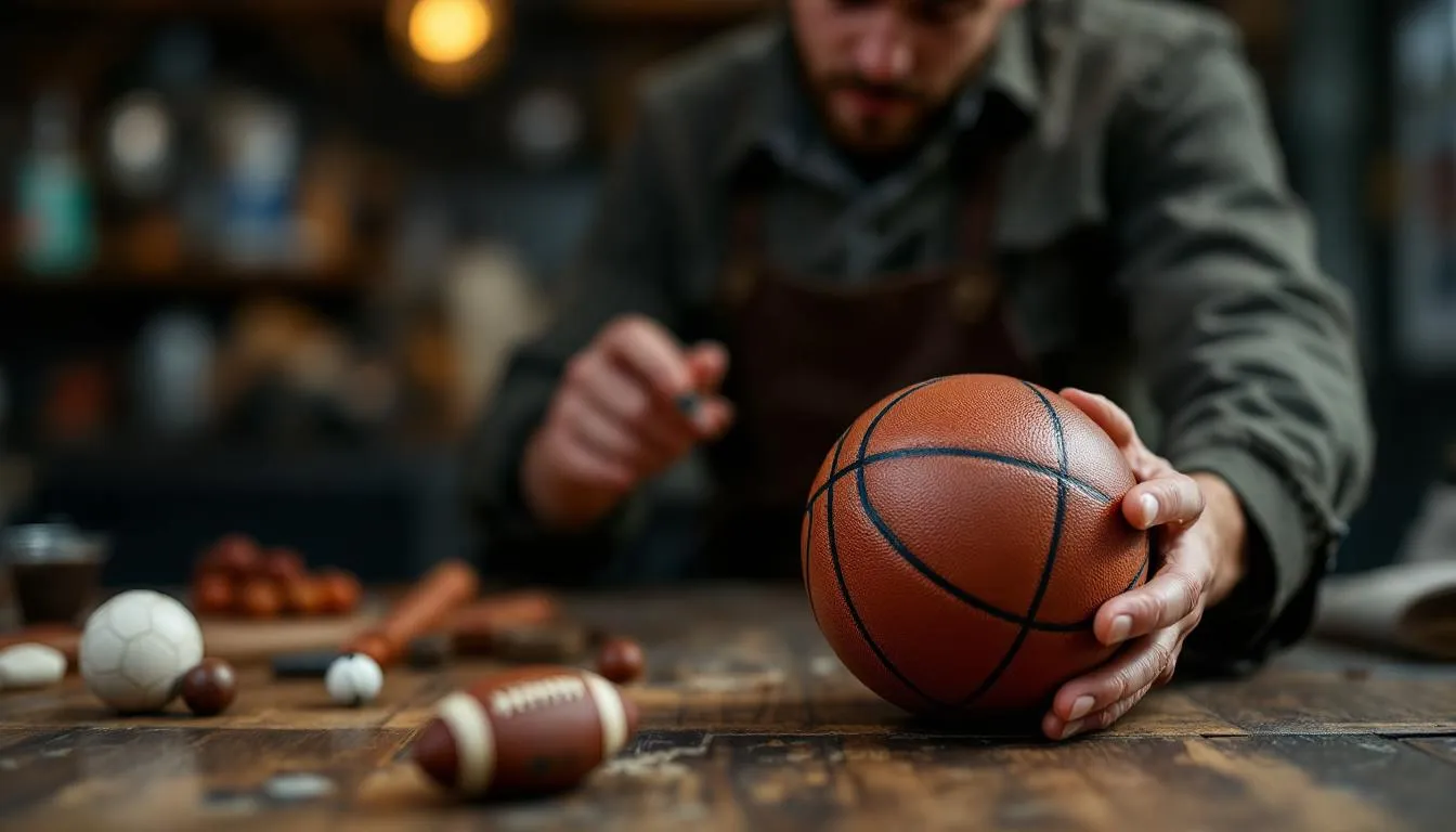 Editorial photograph representing the concept of sports history