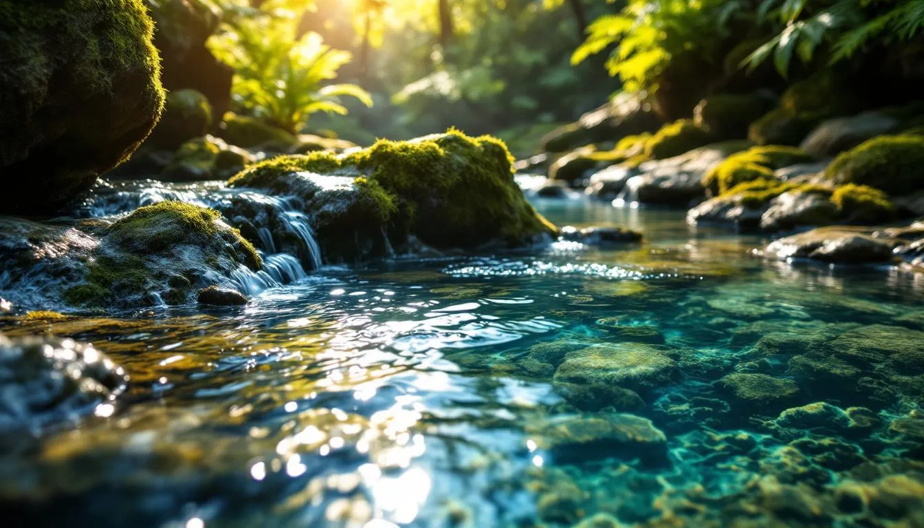 Editorial photograph representing the concept of springs