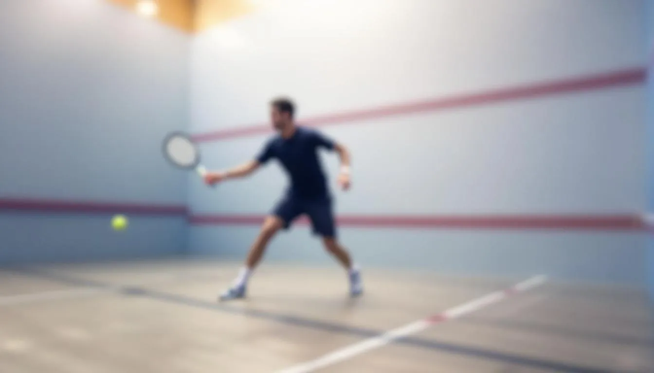 Editorial photograph representing the concept of squash