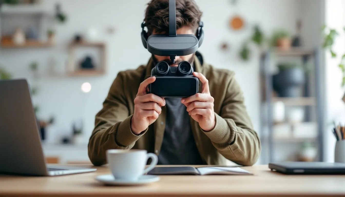 Editorial photograph representing the concept of stereoscopy