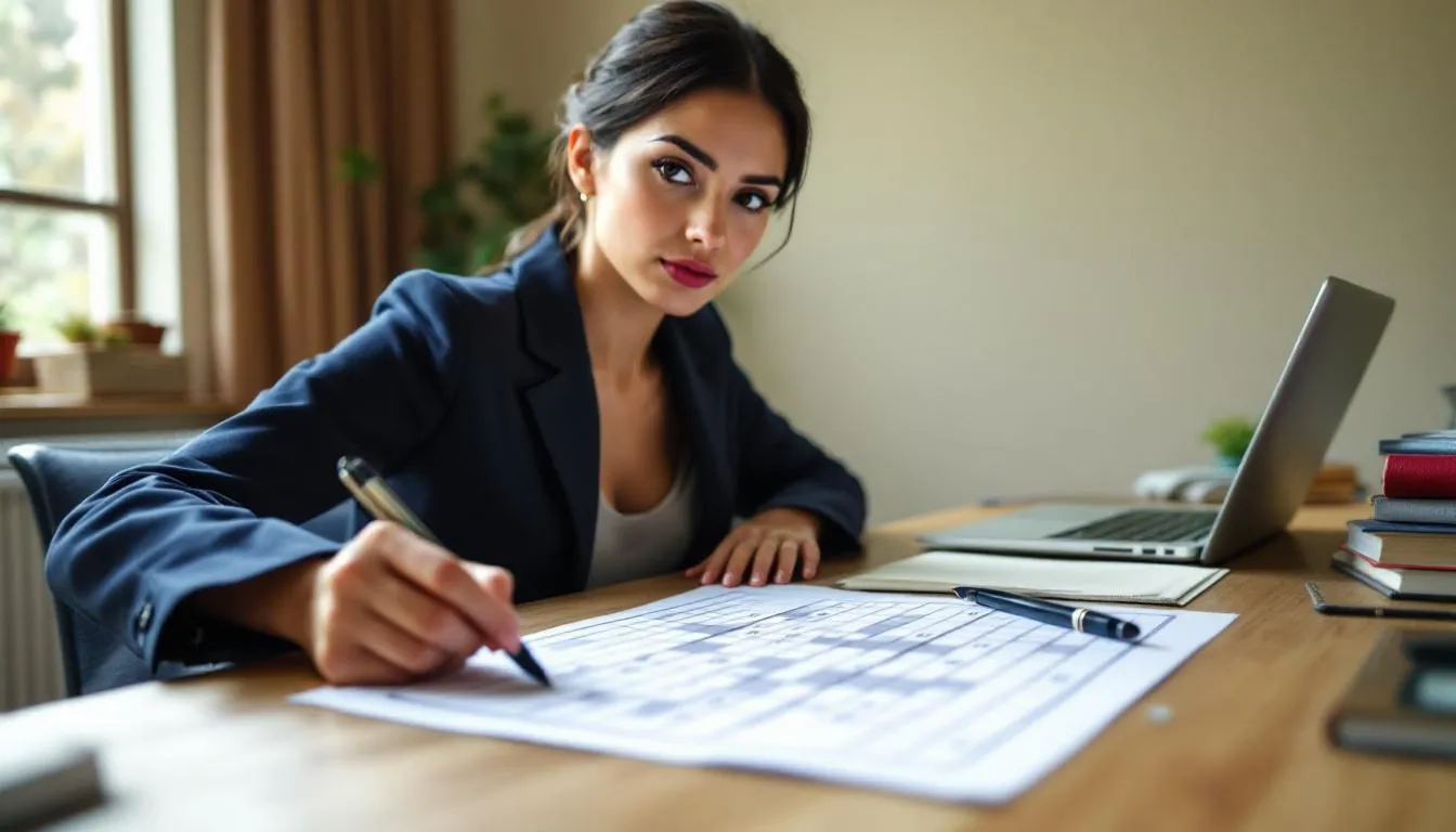 Editorial photograph representing the concept of sudoku