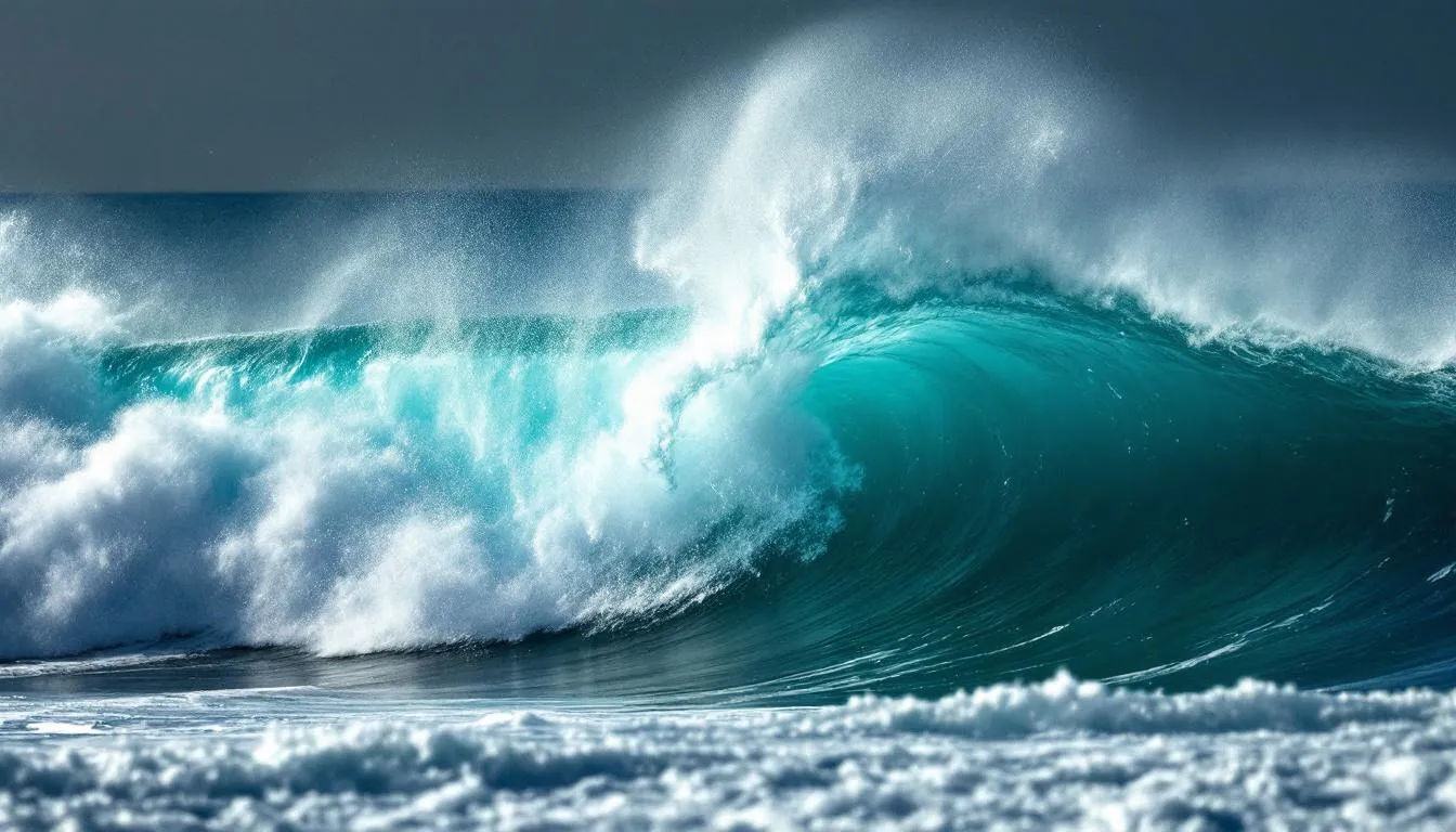 Editorial photograph representing the concept of surfing