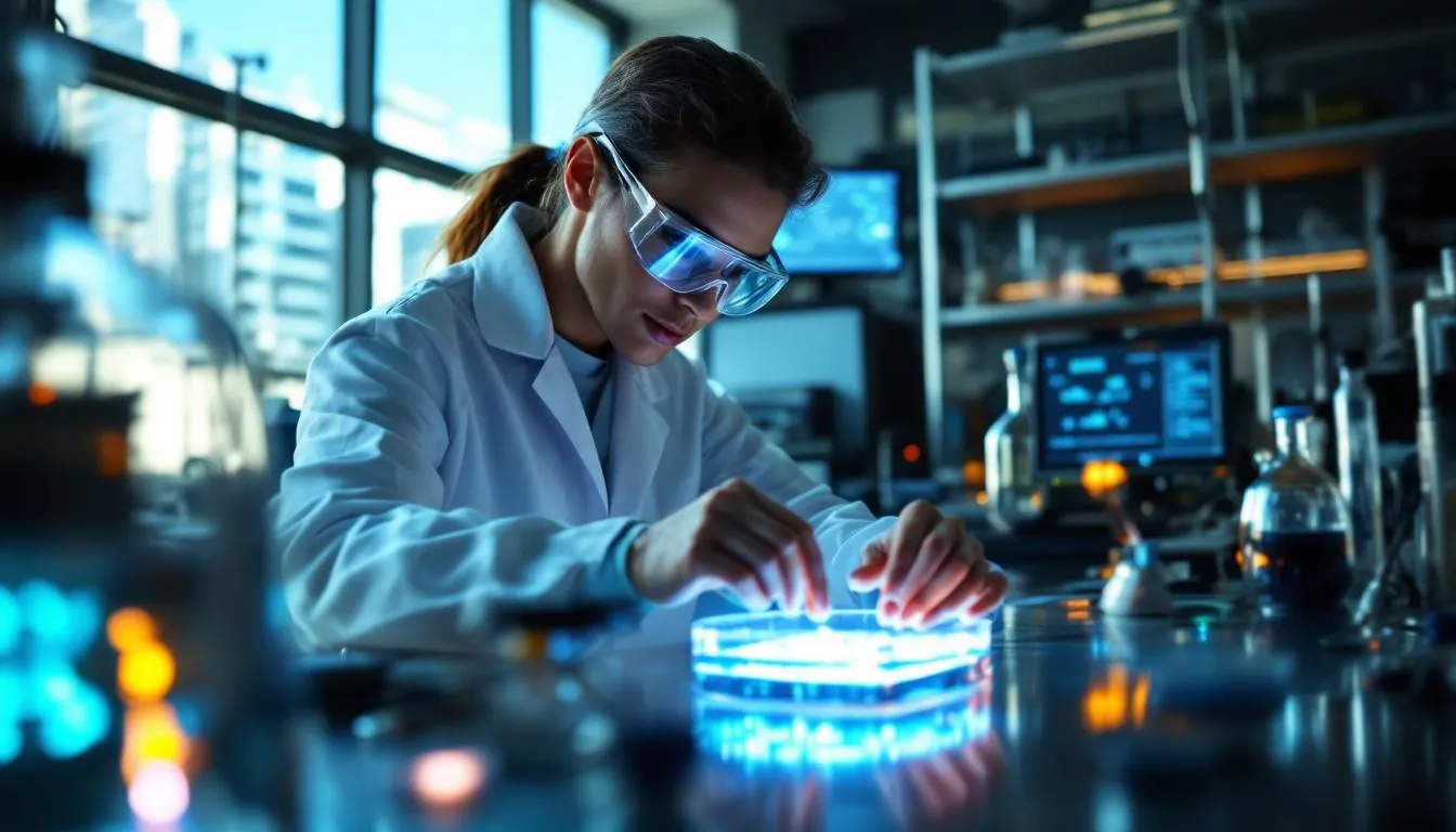 Editorial photograph representing the concept of synthetic biology