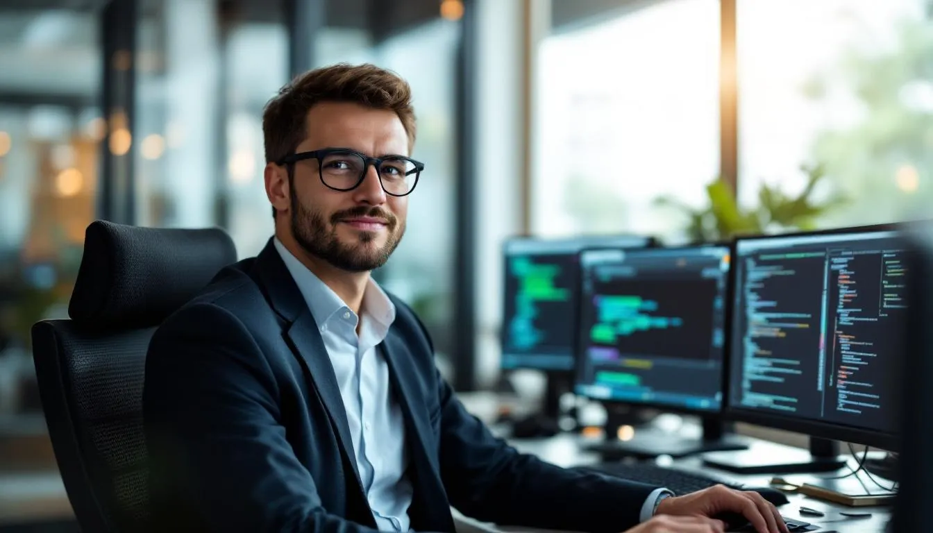 Editorial photograph representing the concept of systems administration