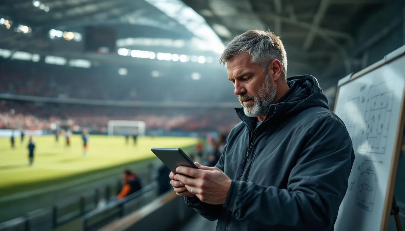 Editorial photograph representing the concept of tactical analysis