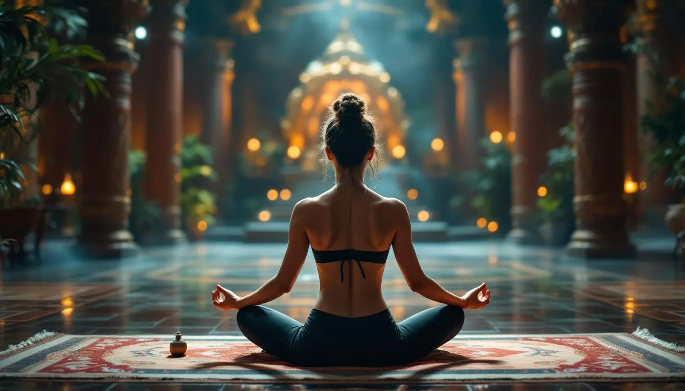 Editorial photograph representing the concept of tantra