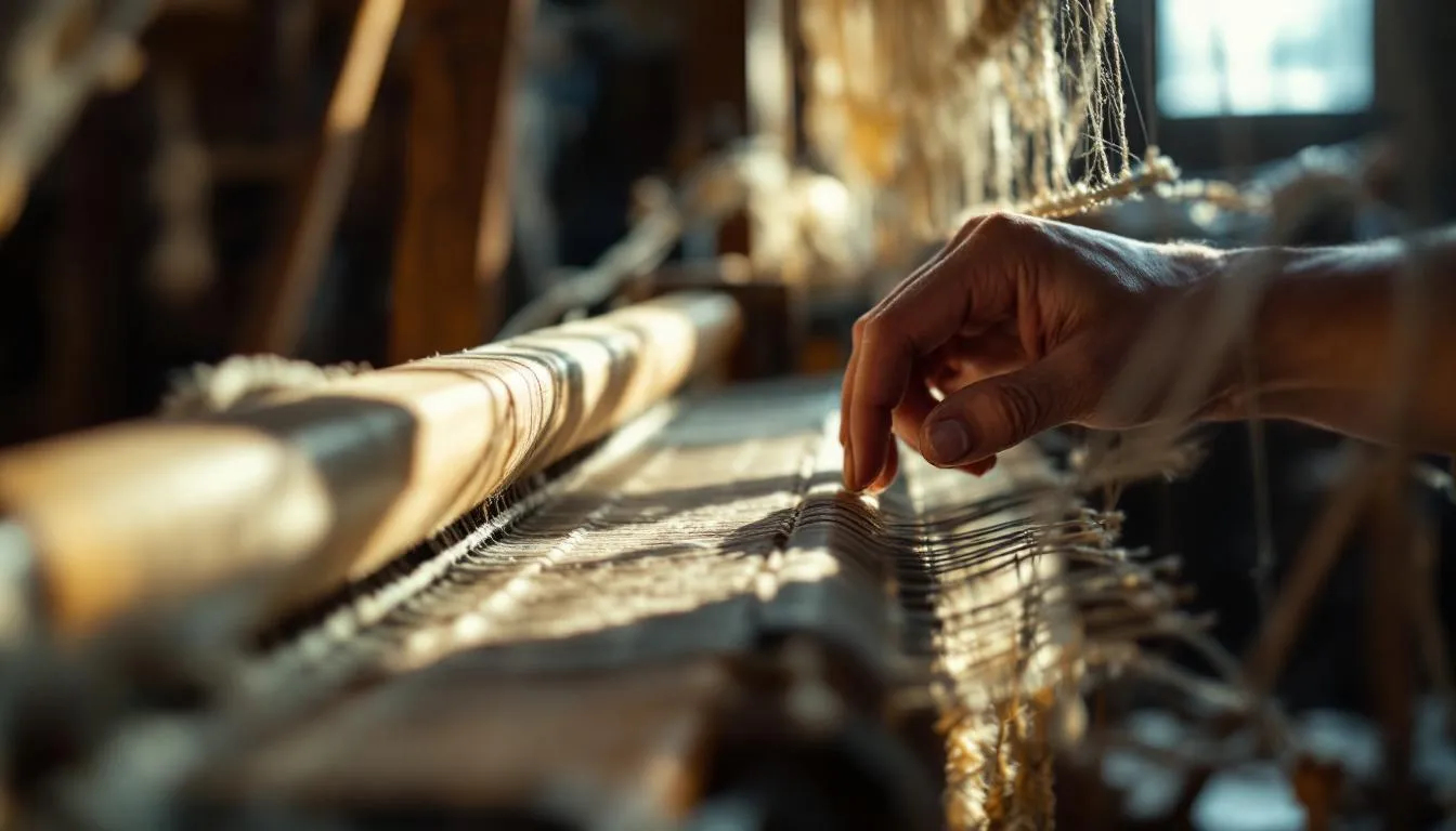 Editorial photograph representing the concept of tapestry