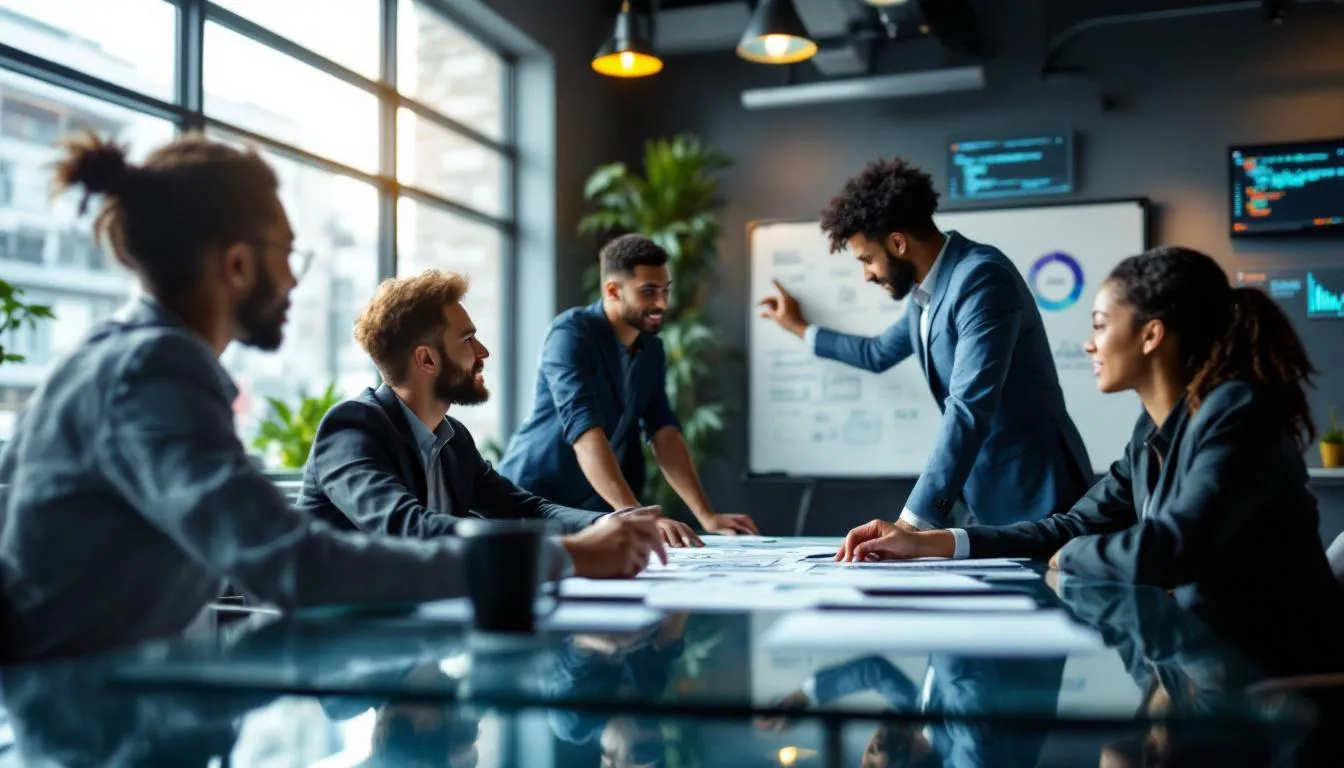 Editorial photograph representing the concept of technology management