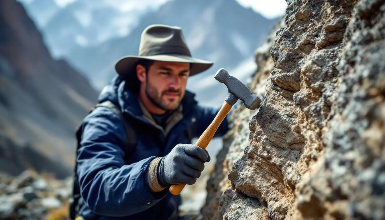 Editorial photograph representing the concept of tectonics