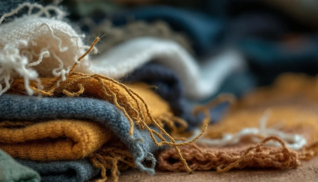 Editorial photograph representing the concept of textile history