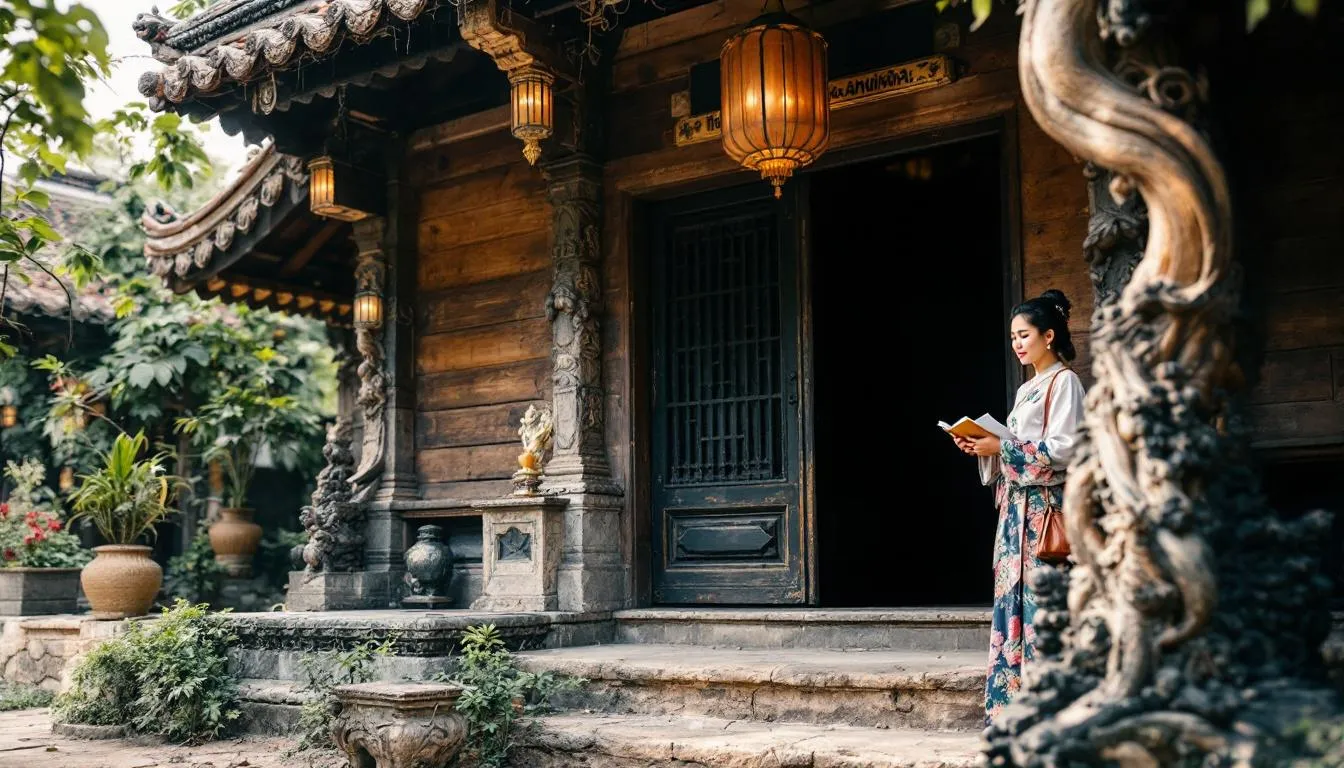 Editorial photograph representing the concept of thai history