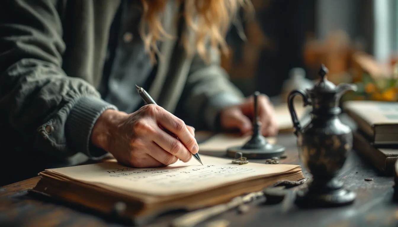 Editorial photograph representing the concept of the history of mathematics