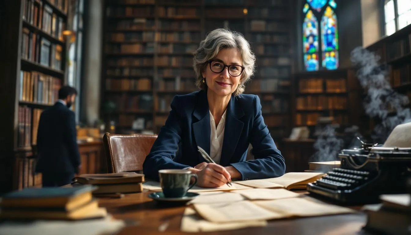 Editorial photograph representing the concept of the history of philosophy