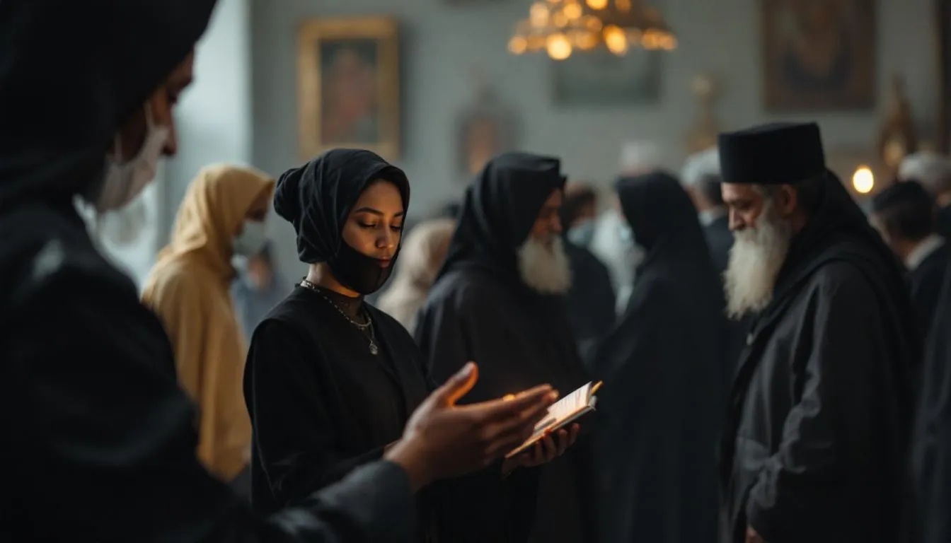 Editorial photograph representing the concept of the history of religion