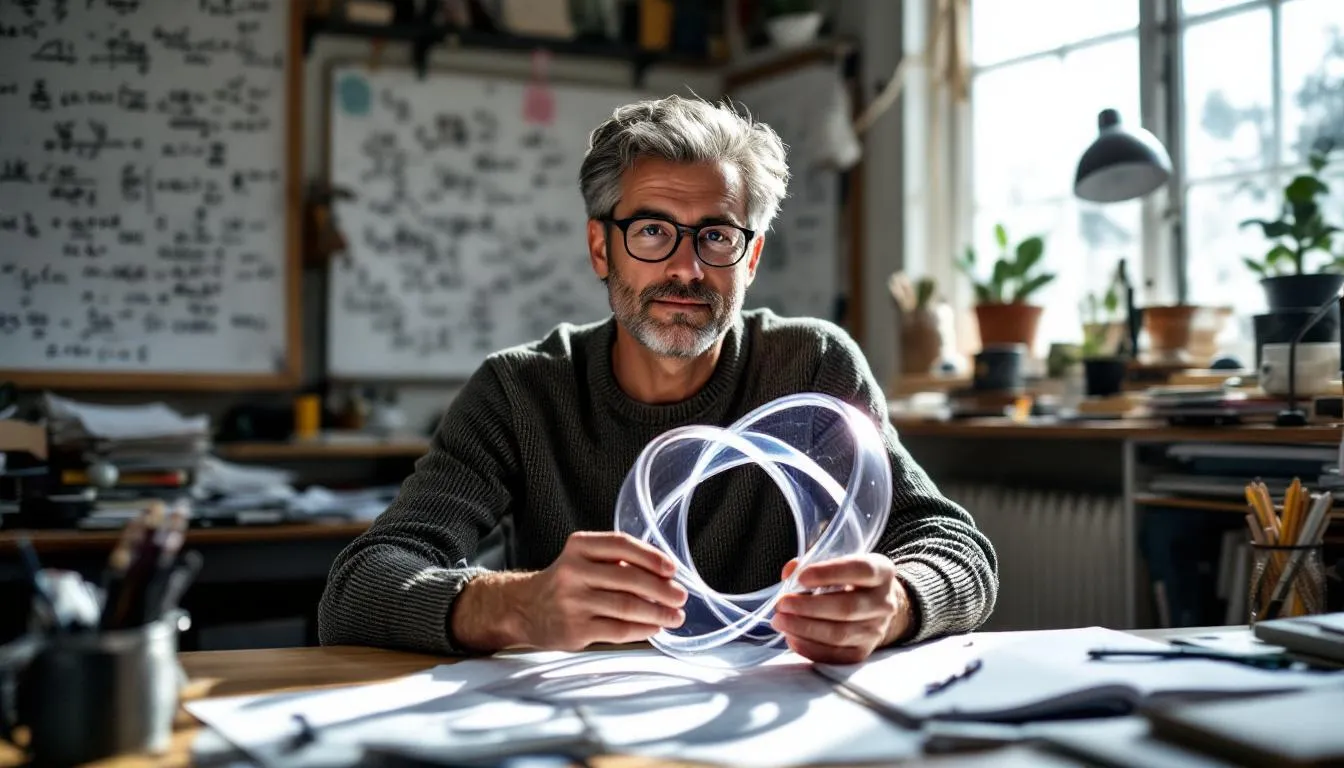 Editorial photograph representing the concept of topology