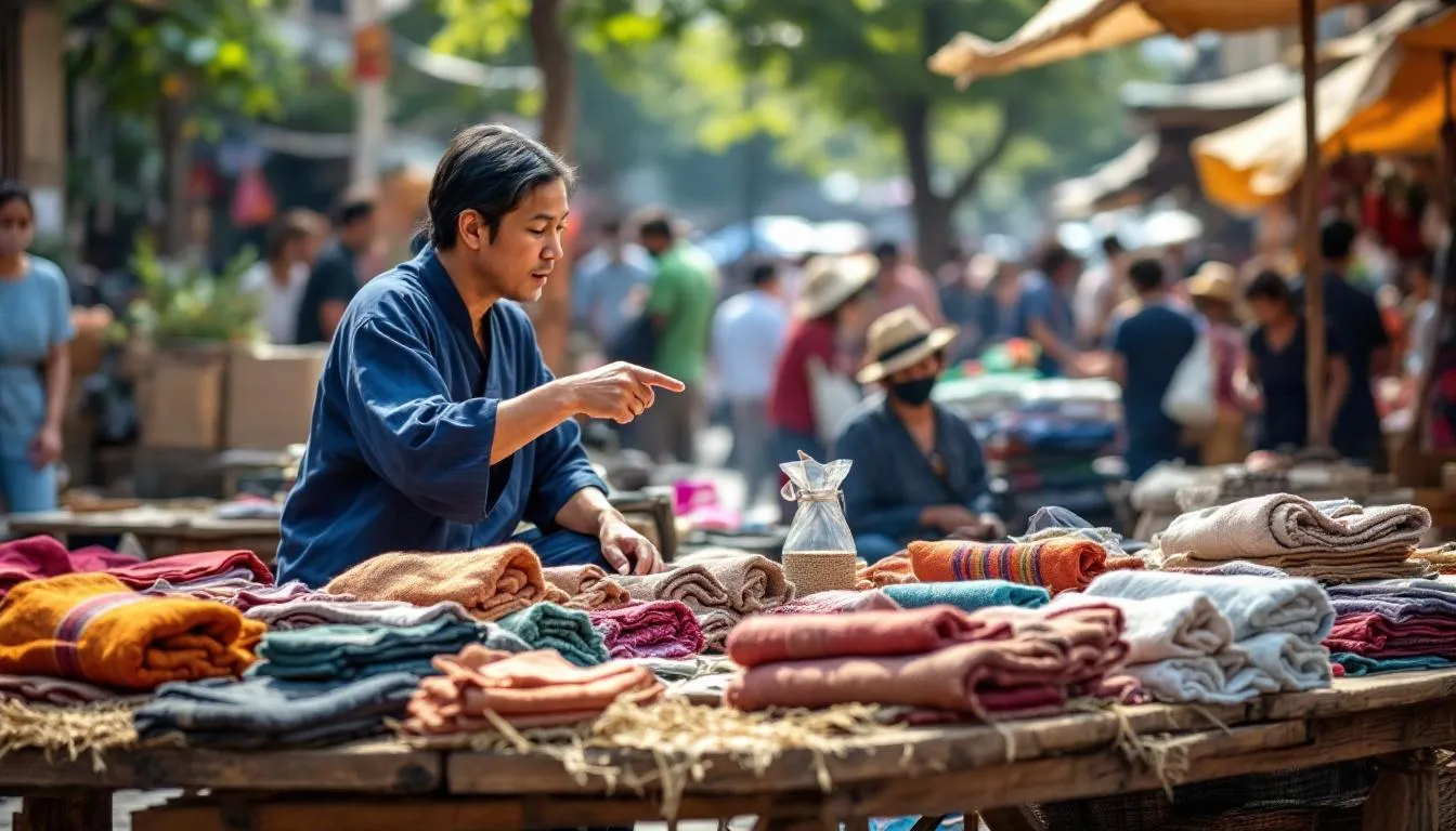 Editorial photograph representing the concept of trade
