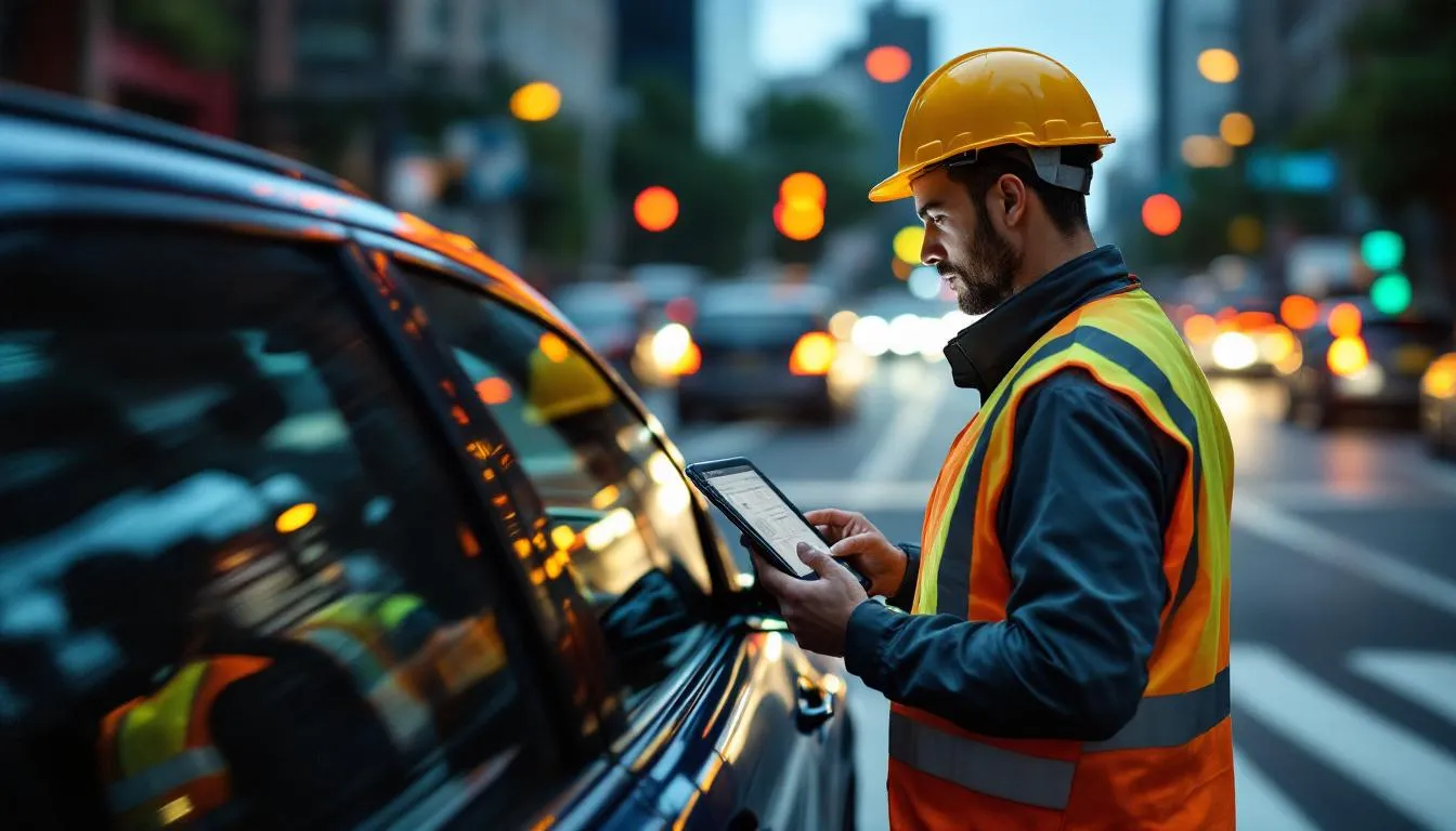 Editorial photograph representing the concept of traffic engineering