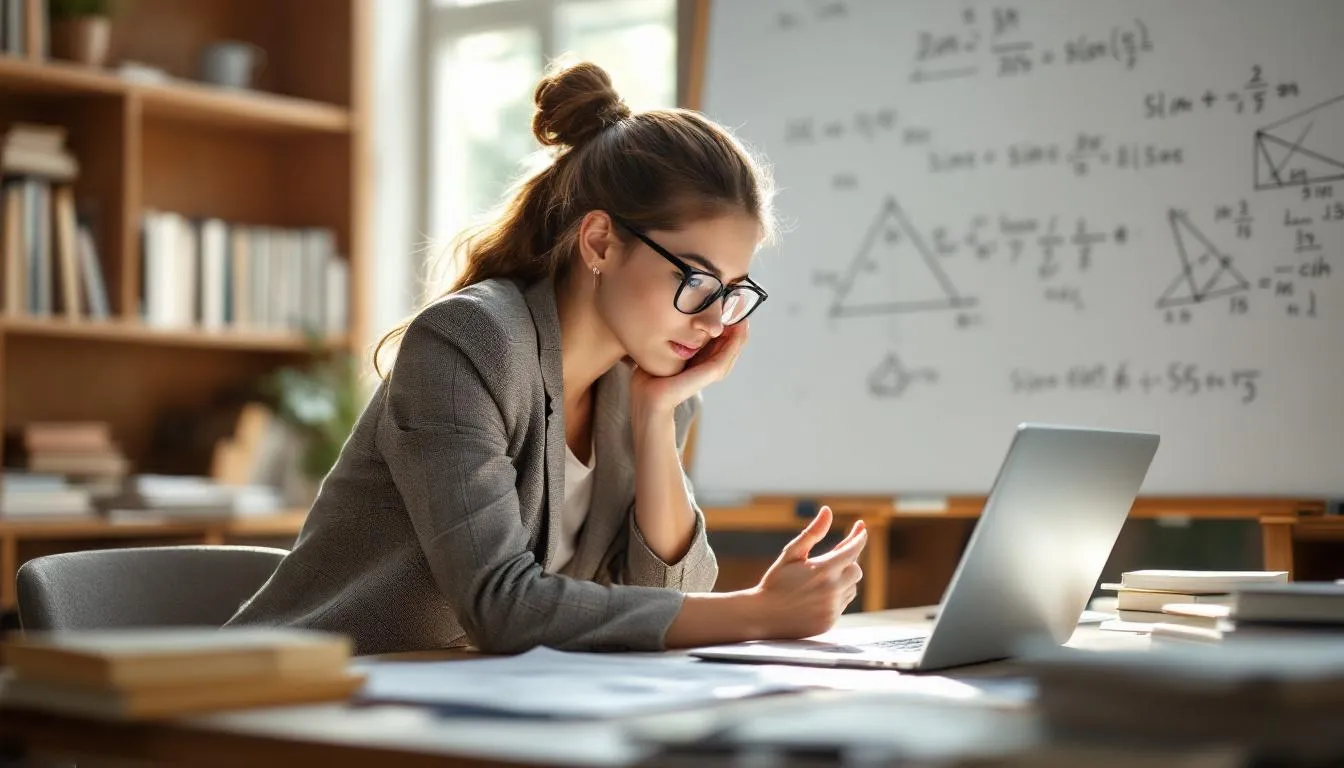 Editorial photograph representing the concept of trigonometry
