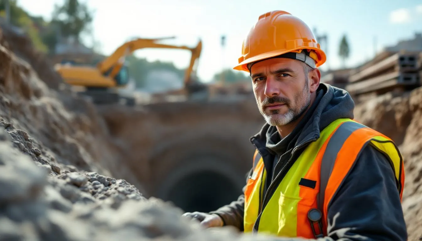 Editorial photograph representing the concept of tunneling