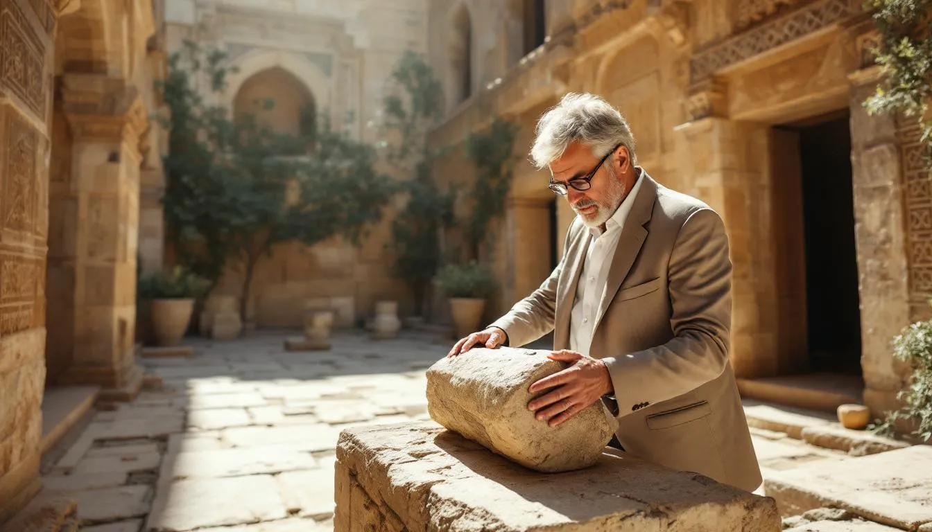 Editorial photograph representing the concept of turkish history