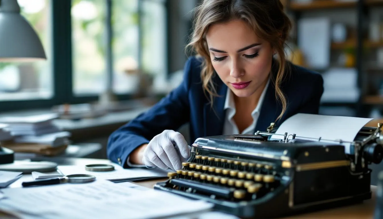 Editorial photograph representing the concept of typography