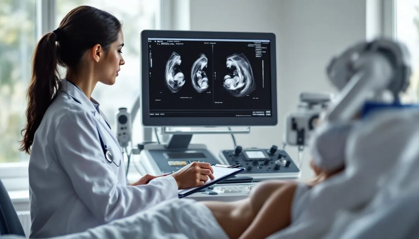 Editorial photograph representing the concept of ultrasonography