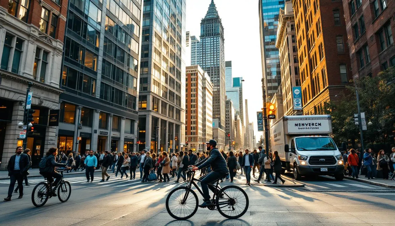 Editorial photograph representing the concept of urban design