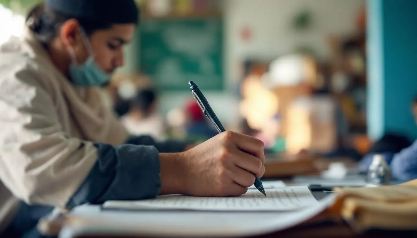 Editorial photograph representing the concept of urdu language