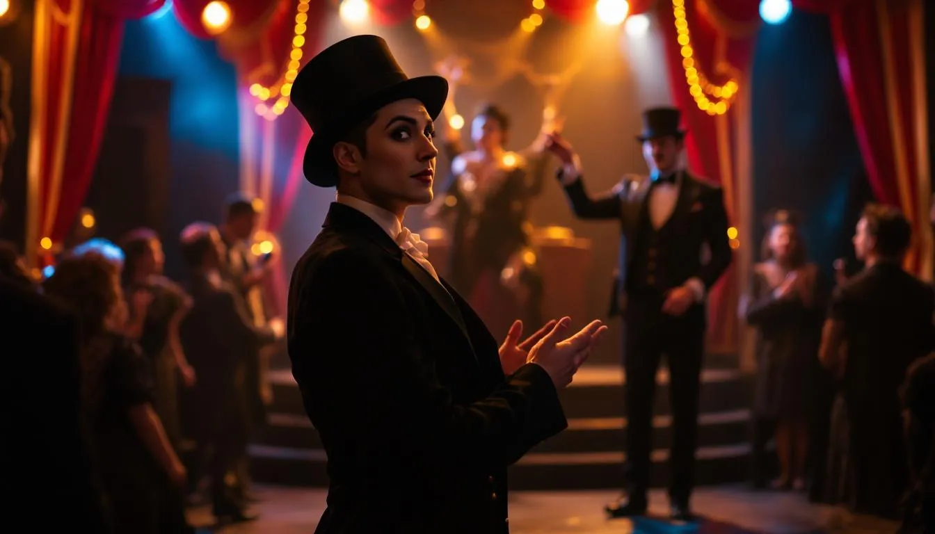 Editorial photograph representing the concept of vaudeville