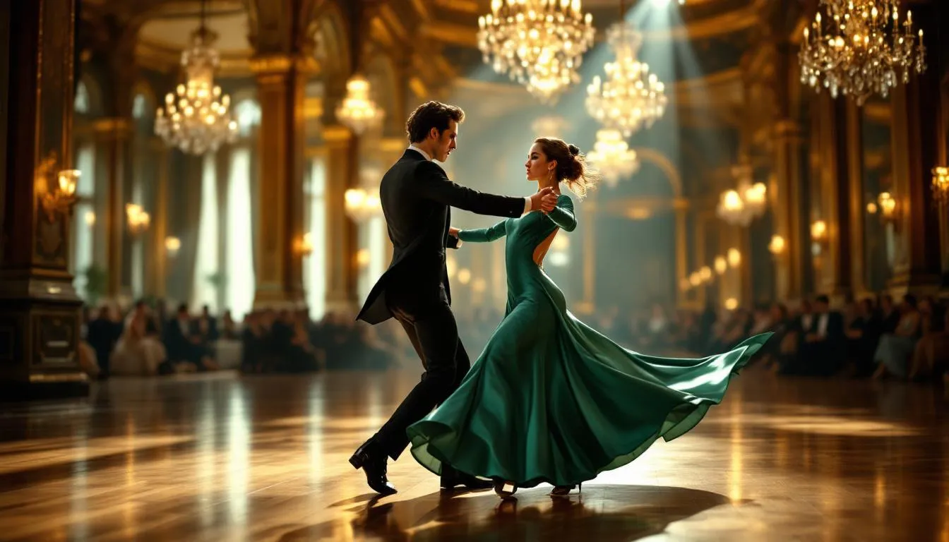 Editorial photograph representing the concept of viennese waltz